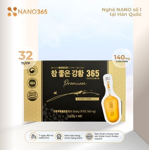  Tinh Nghệ Nano 365 Premium (32 Tuýp) 