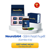 SSV004 - NEUROSAM (Sâm hoạt huyết dưỡng não) - Combo 4 lọ