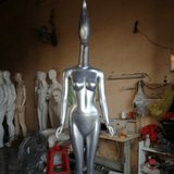  Manocanh nữ studio cưới màu bạc M13 