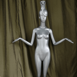  Manocanh nữ studio cưới màu bạc M13 