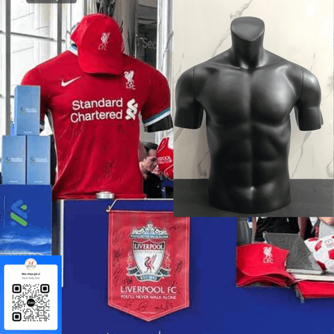  Manocanh Bán Thân Thể Thao – Giải Pháp Trưng Bày Áo Thi Đấu Chuyên Nghiệp 