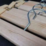  Móc treo quần áo mẫu kẹp gỗ 28cm 