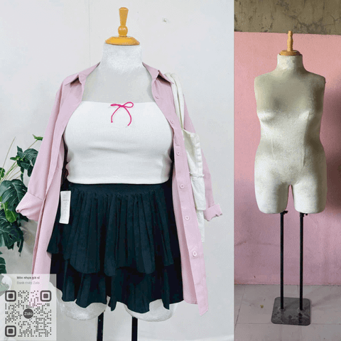  Manocanh Nữ Big Size – Trưng Bày Thời Trang Ngoại Cỡ Một Cách Chuyên Nghiệp 