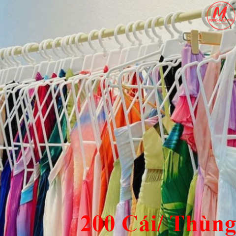  Móc treo đồ bộ lớn [200c/thùng]- móc nhựa bộ 