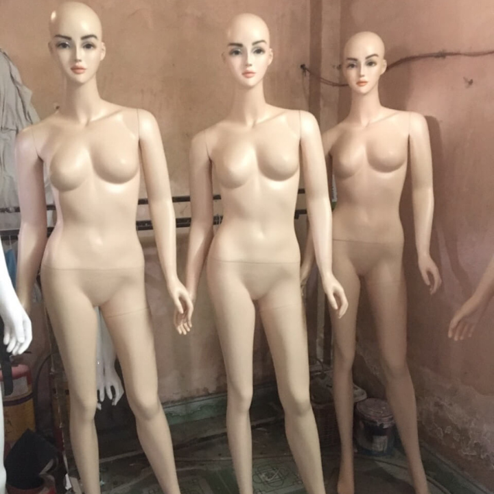  Manocanh nữ vẽ màu da M09 