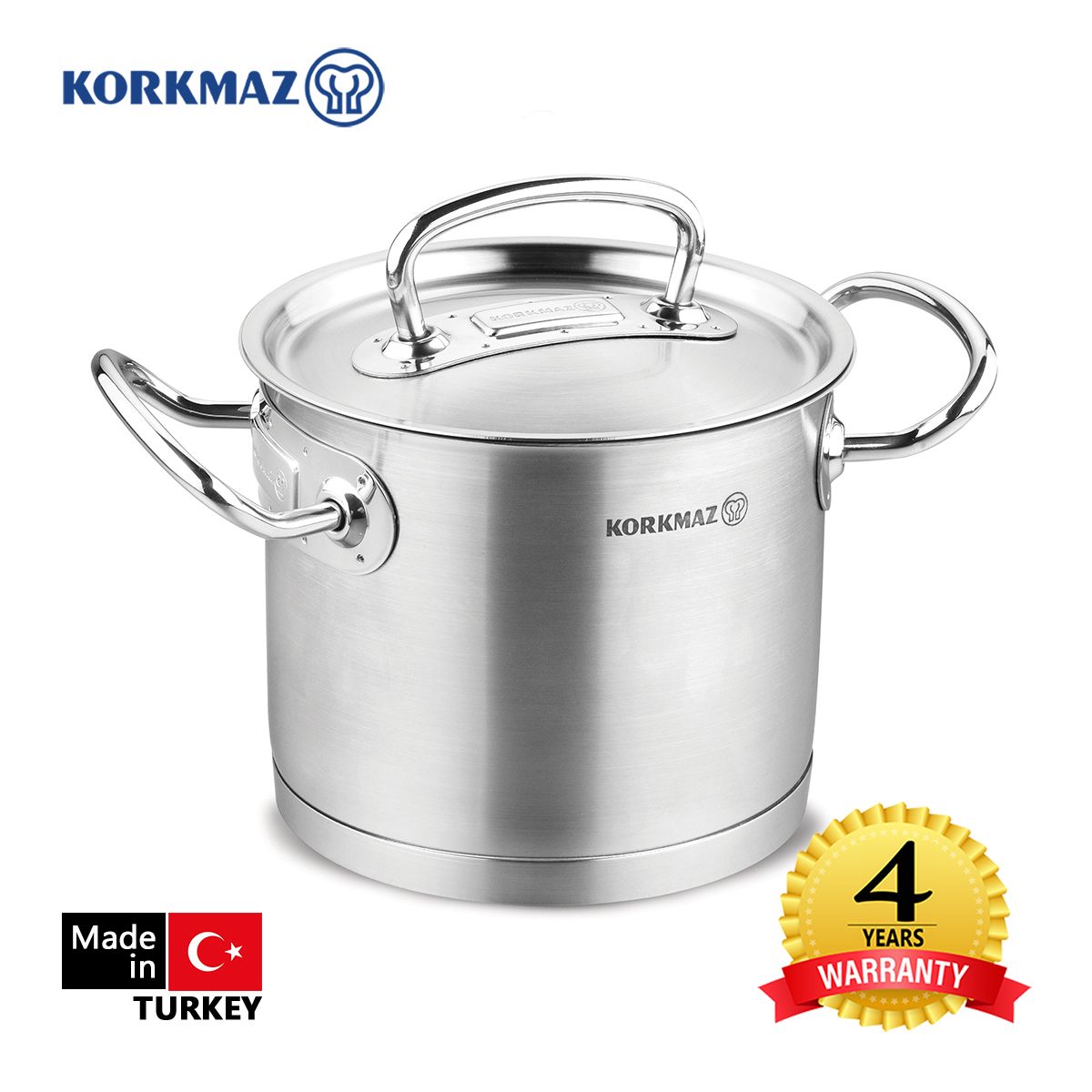  Nồi inox cao cấp Korkmaz Proline 9 lít  thân cao - A1166 