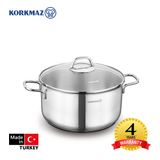  Nồi inox cao cấp Korkmaz Perla 4 lít - A1656 