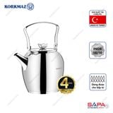  Bình trà inox cao cấp Korkmaz Butterfly 2.3 lít - A026 