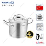  Nồi inox cao cấp Korkmaz Proline 2.7 lít  thân cao - A1164 