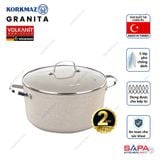  Nồi chống dính Korkmaz Granita 3 lít - 20x10,5 cm - KONNA1260 