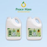  RCB2 Combo 02 Sản Phẩm Gốc Thực Vật Peace Mass Nước Rửa Chén 3.6 lít 