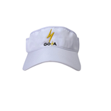  [SNGY] Mũ Thể Thao Chạy Bộ GOYA Visor Supper Light Màu Trắng 