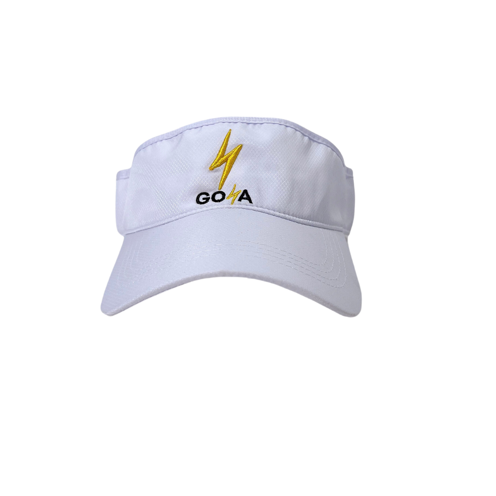 [SNGY] Mũ Thể Thao Chạy Bộ GOYA Visor Supper Light Màu Trắng 