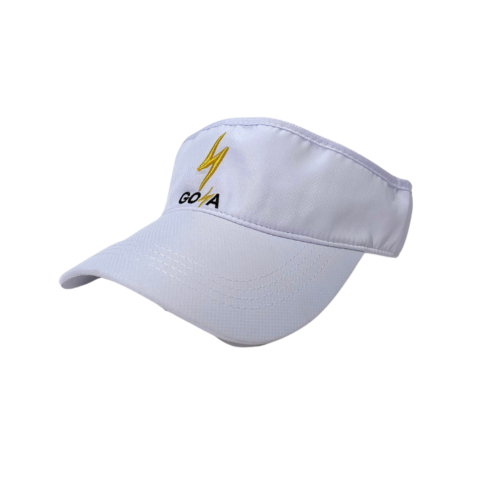  [SNGY] Mũ Thể Thao Chạy Bộ GOYA Visor Supper Light Màu Trắng 