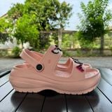  Dép Thời Trang Nữ Goya Luna Màu Hồng Năm 2025 [Không Kèm Sticker Charm] 