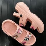  Dép Thời Trang Nữ Goya Luna Màu Hồng Năm 2025 [Không Kèm Sticker Charm] 