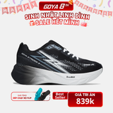  [SNGY] Giày Thể Thao Chạy Bộ Nam Nữ Goya Strides 3 Năm 2025 Đen Trắng 