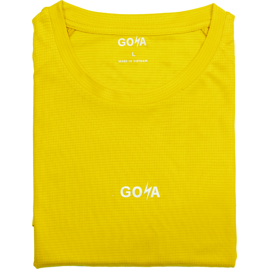  Áo Chạy Bộ Goya Màu Vàng Chanh 