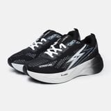  [SNGY] Giày Thể Thao Chạy Bộ Nam Nữ Goya Strides 3 Năm 2025 Đen Trắng 