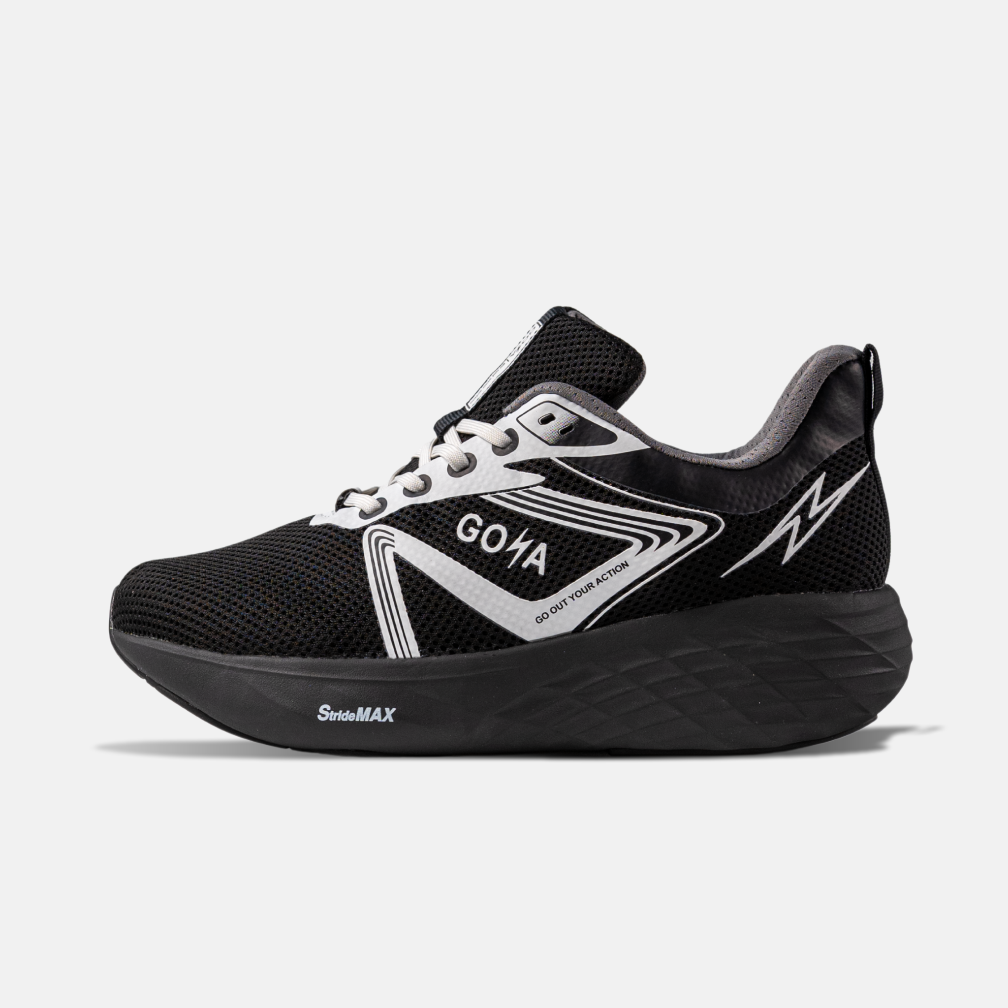 [ Sale Lẻ Size] Giày thể thao chạy bộ nam nữ Goya Strides 2 full màu năm 2025 04 - Siêu êm, thoáng khí 