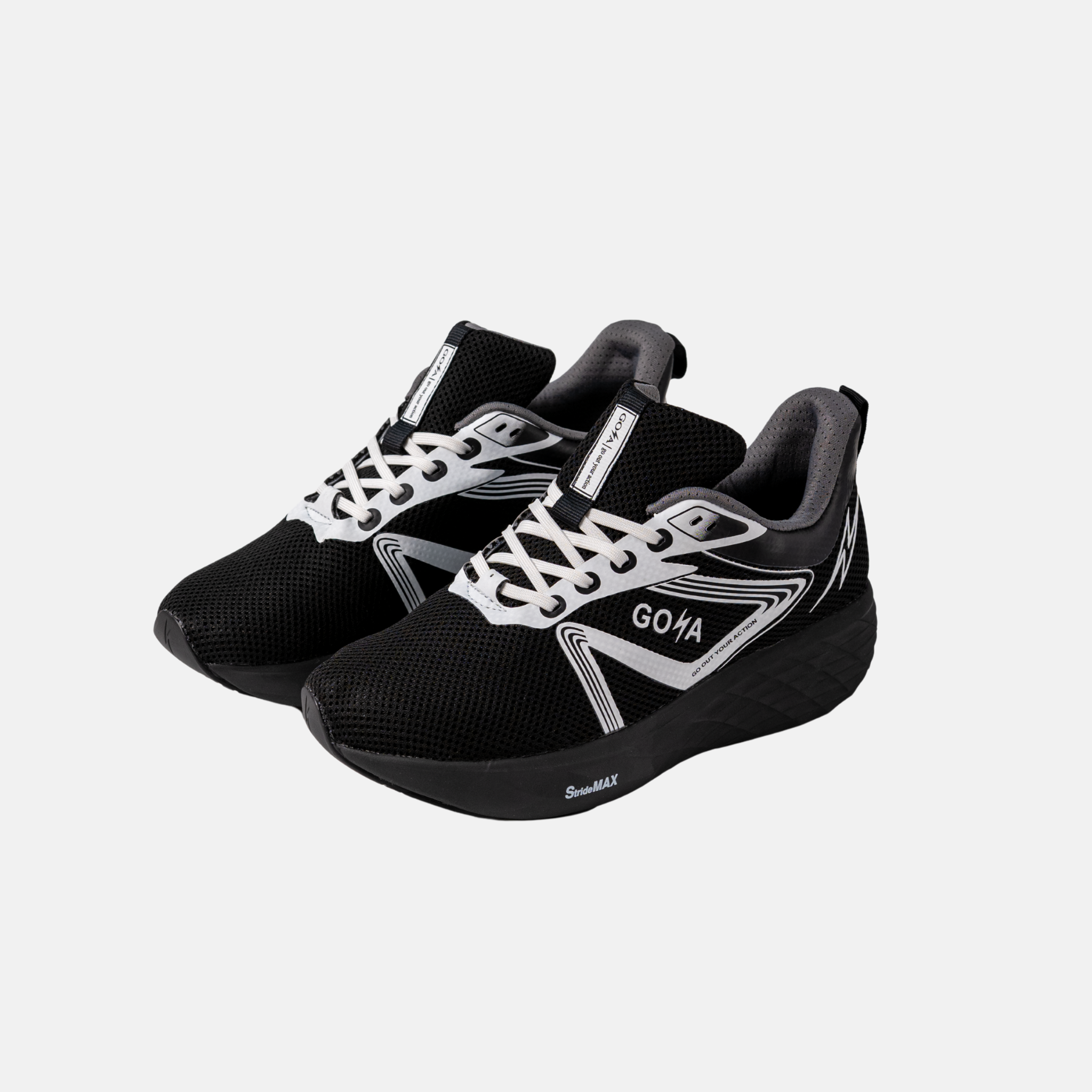  [ Sale Lẻ Size] Giày thể thao chạy bộ nam nữ Goya Strides 2 full màu năm 2025 04 - Siêu êm, thoáng khí 
