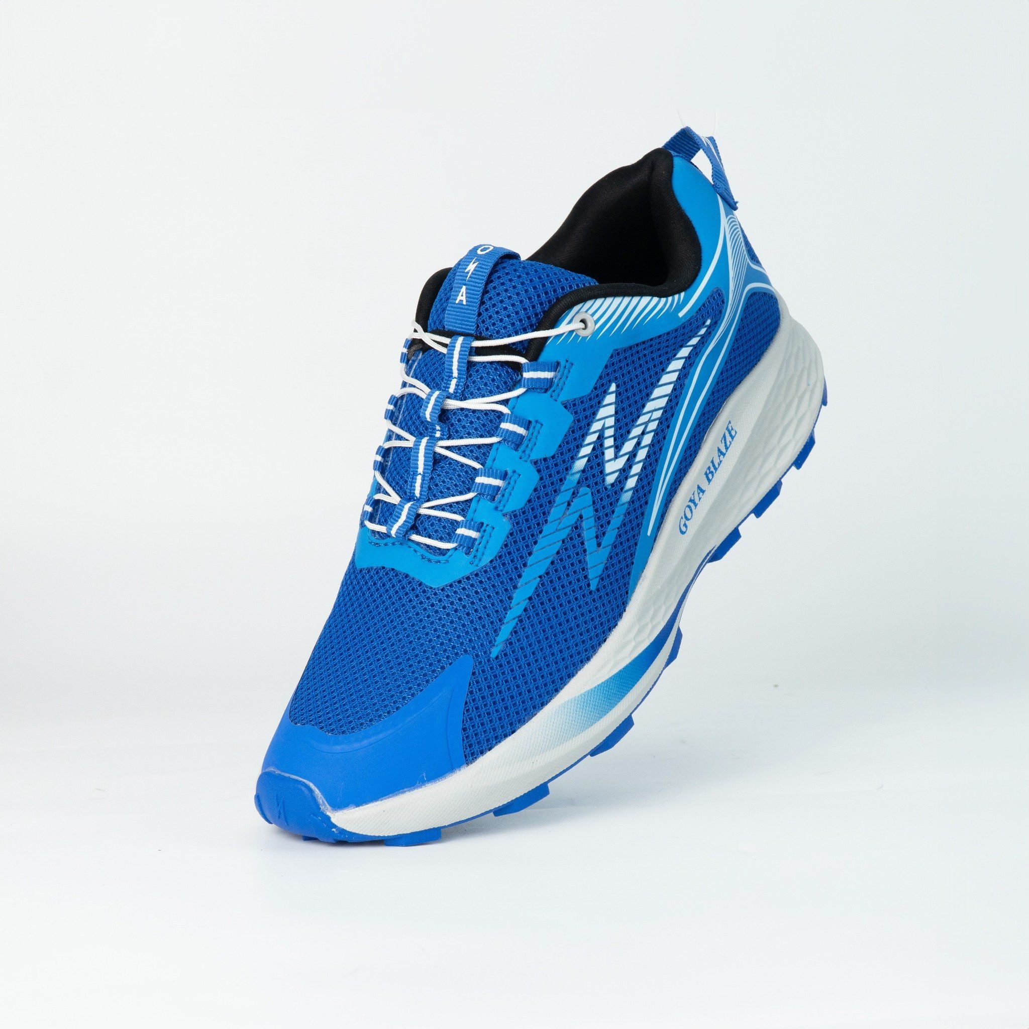  Giày Thể Thao Chạy Bộ, Leo Núi Nam Nữ Goya Trail Blaze Năm 2025 - Xanh Blue Đế Xám 