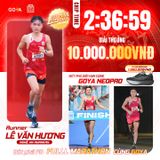  [NEW]Giày Thể Thao Chạy Bộ Nam Nữ Goya Neo Pro Full Carbon Năm 2025 Tím Trắng 