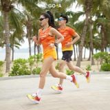  Giày Thể Thao Chạy Bộ Nam Nữ Goya Plus Năm 2025 Đế Xanh 