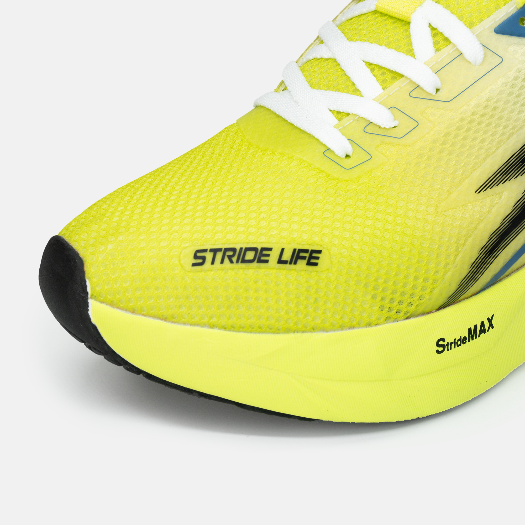  Giày Thể Thao Chạy Bộ Nam Nữ Goya Strides 3 Năm 2025 Xanh Neon 