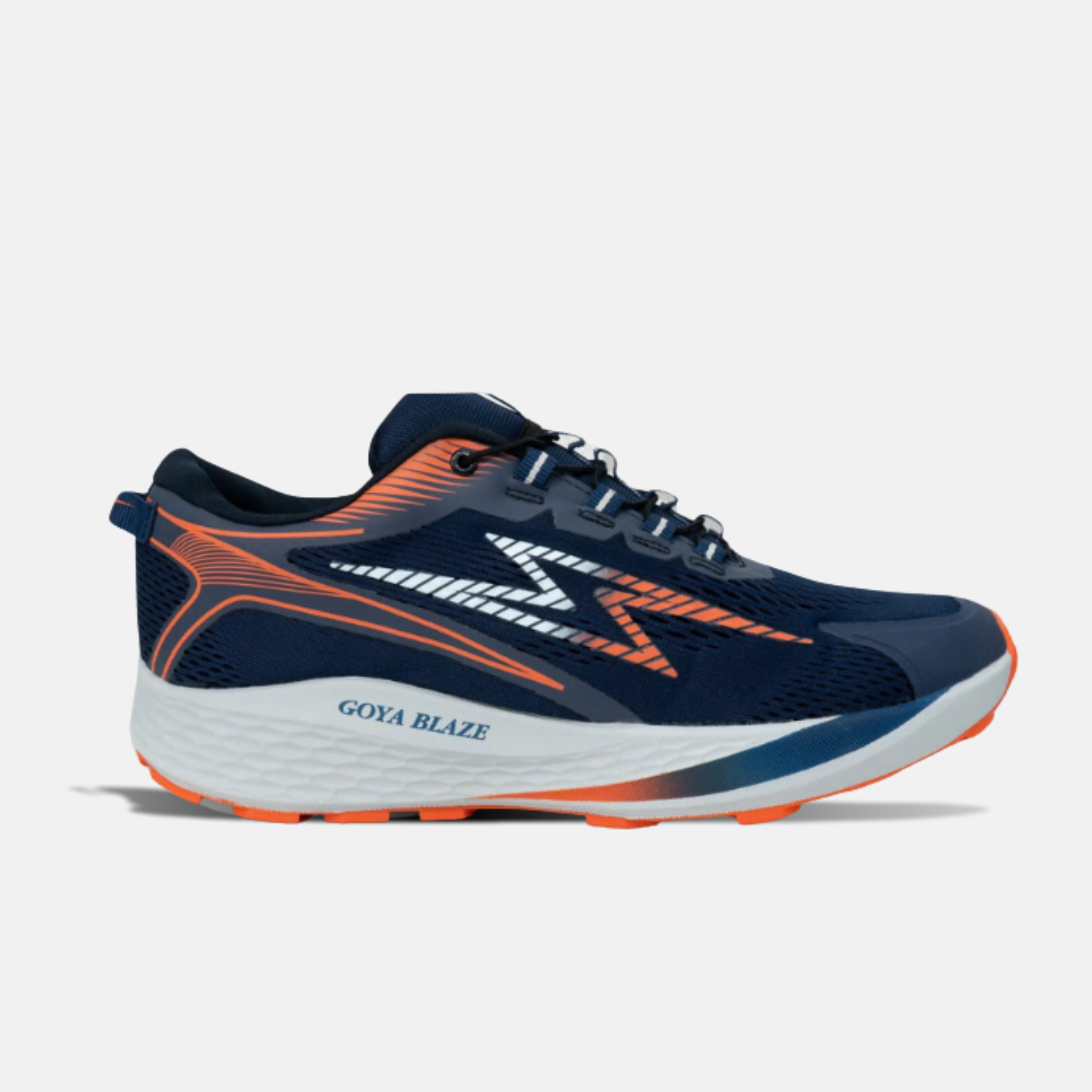 Giày Thể Thao Chạy Bộ, Leo Núi Nam Nữ Goya Trail Blaze Năm 2025 Xanh Dương Đế Cam 