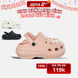  Dép Thời Trang Nữ Goya Luna Màu Hồng Năm 2025 [Không Kèm Sticker Charm] 