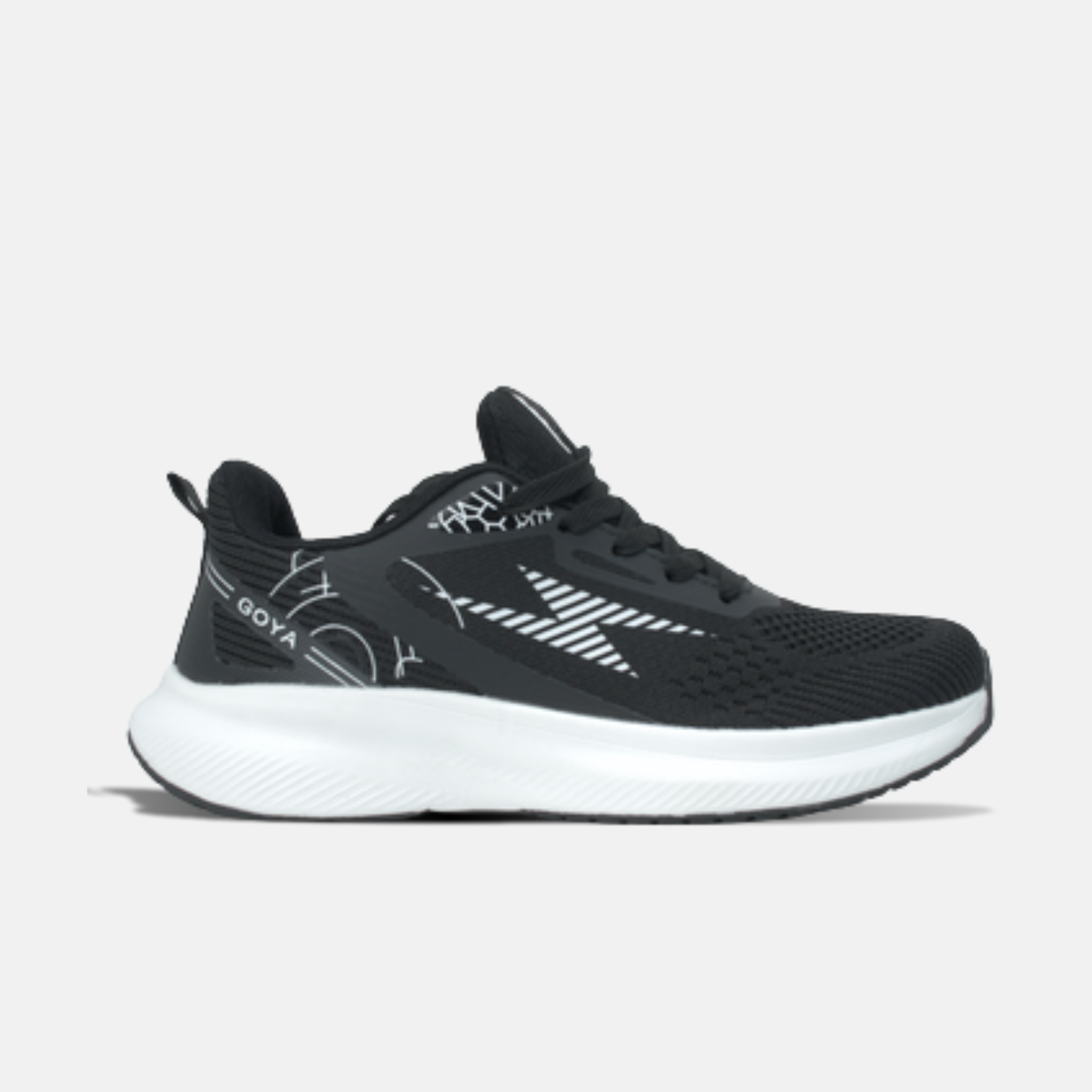  [SNGY] Giày Thể Thao Sneaker Nam Nữ GY232 Đen Trắng Năm 2025 