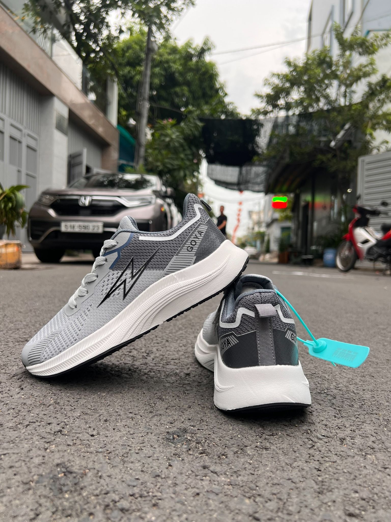  Giày Thể Thao Sneaker chính hãng Goya GY231 Xám 