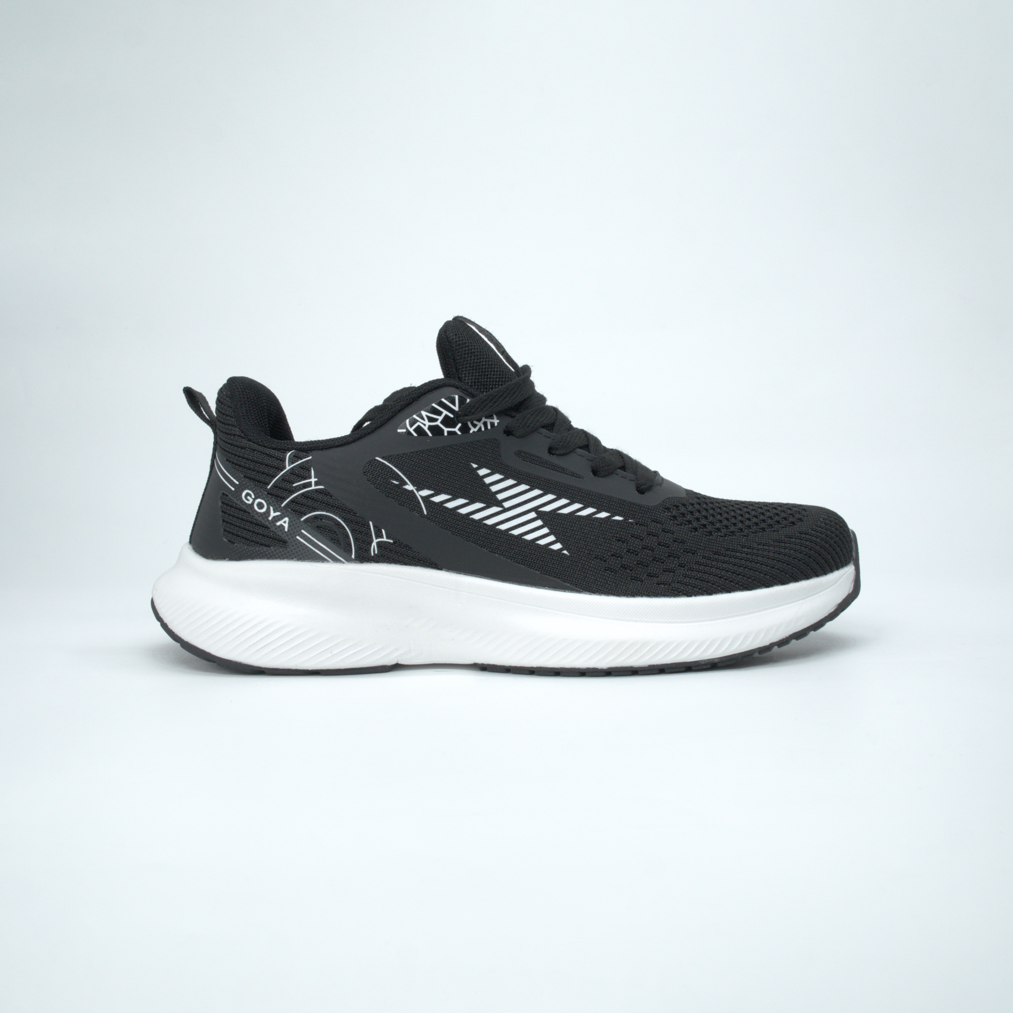  [SNGY] Giày Thể Thao Sneaker Nam Nữ GY232 Đen Trắng Năm 2025 