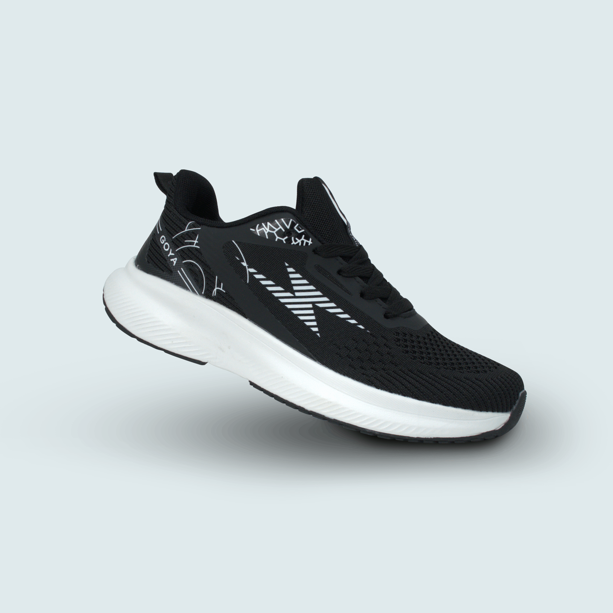  [SNGY] Giày Thể Thao Sneaker Nam Nữ GY232 Đen Trắng Năm 2025 