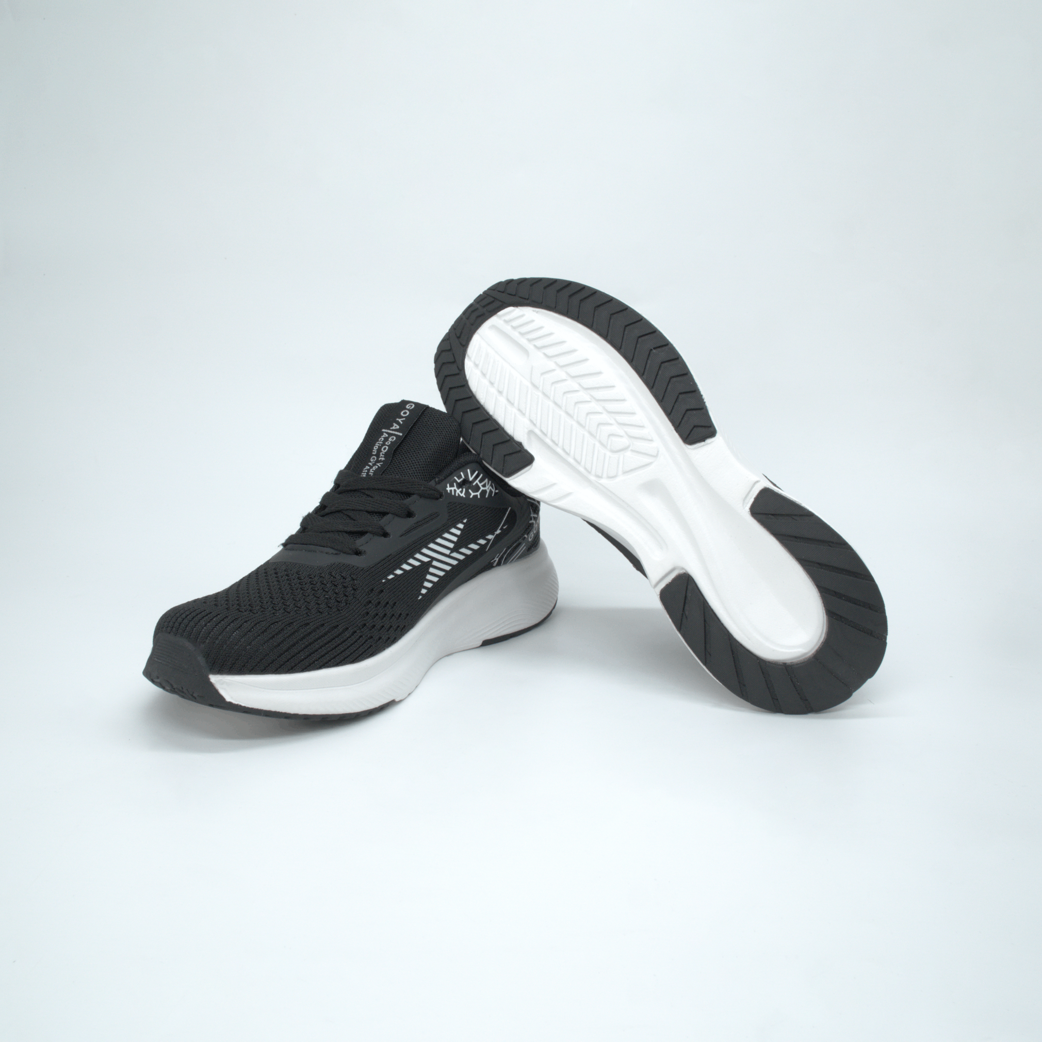  [SNGY] Giày Thể Thao Sneaker Nam Nữ GY232 Đen Trắng Năm 2025 