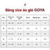  Áo Khoác Gió Thể Thao Goya Chống Thấm Năm 2025 full màu - siêu nhẹ, trượt nước 