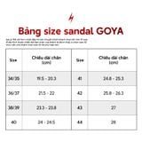  Dép Thể Thao Chạy Bộ GOYA Sandal GS23 Phiên Bản Đặt Biệt 2025 - Trắng Đỏ 