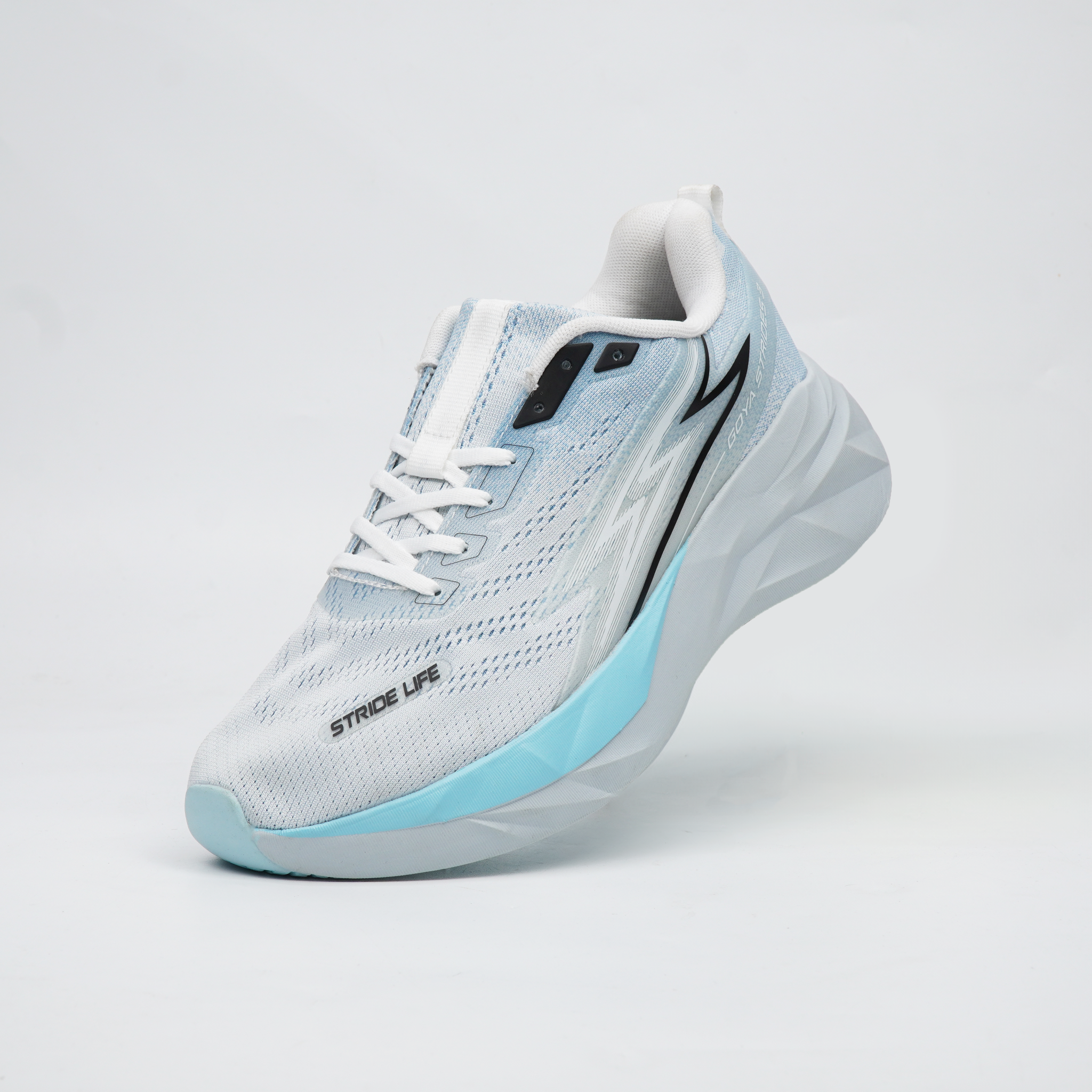  [SNGY] [NEW] Giày Thể Thao Chạy Bộ Nam Nữ GOYA Strides 3 Năm 2025 - Màu Xanh Thiên Thanh 