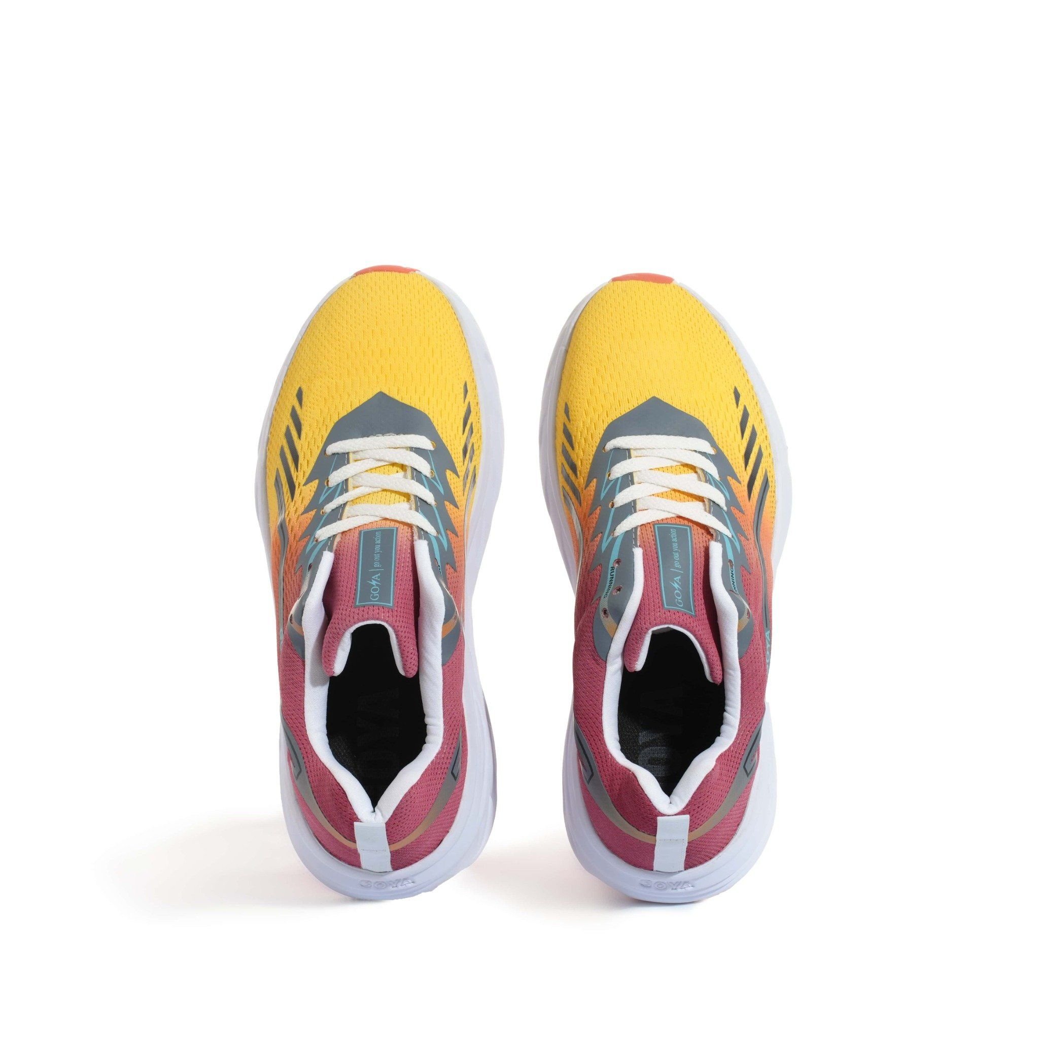  [HOT] Giày Chạy Bộ Goya Training Plus 2024 Màu Vàng Đỏ 