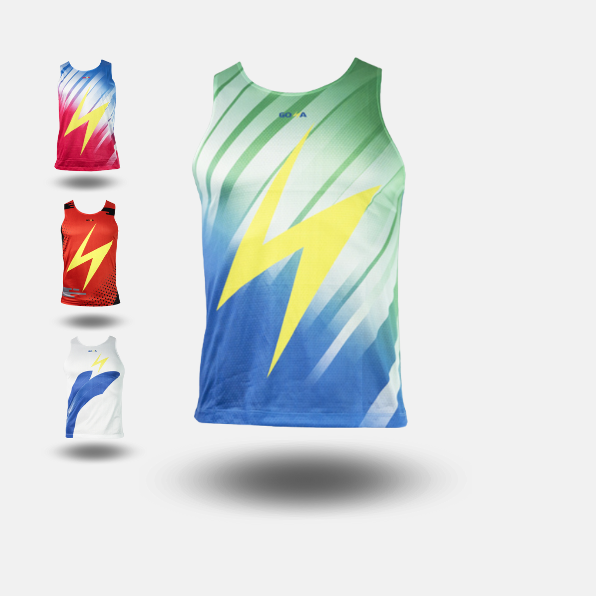  Áo Thể Thao Chạy Bộ Nam Nữ Singlet GOYA Trơn Năm 2025 - AS03 
