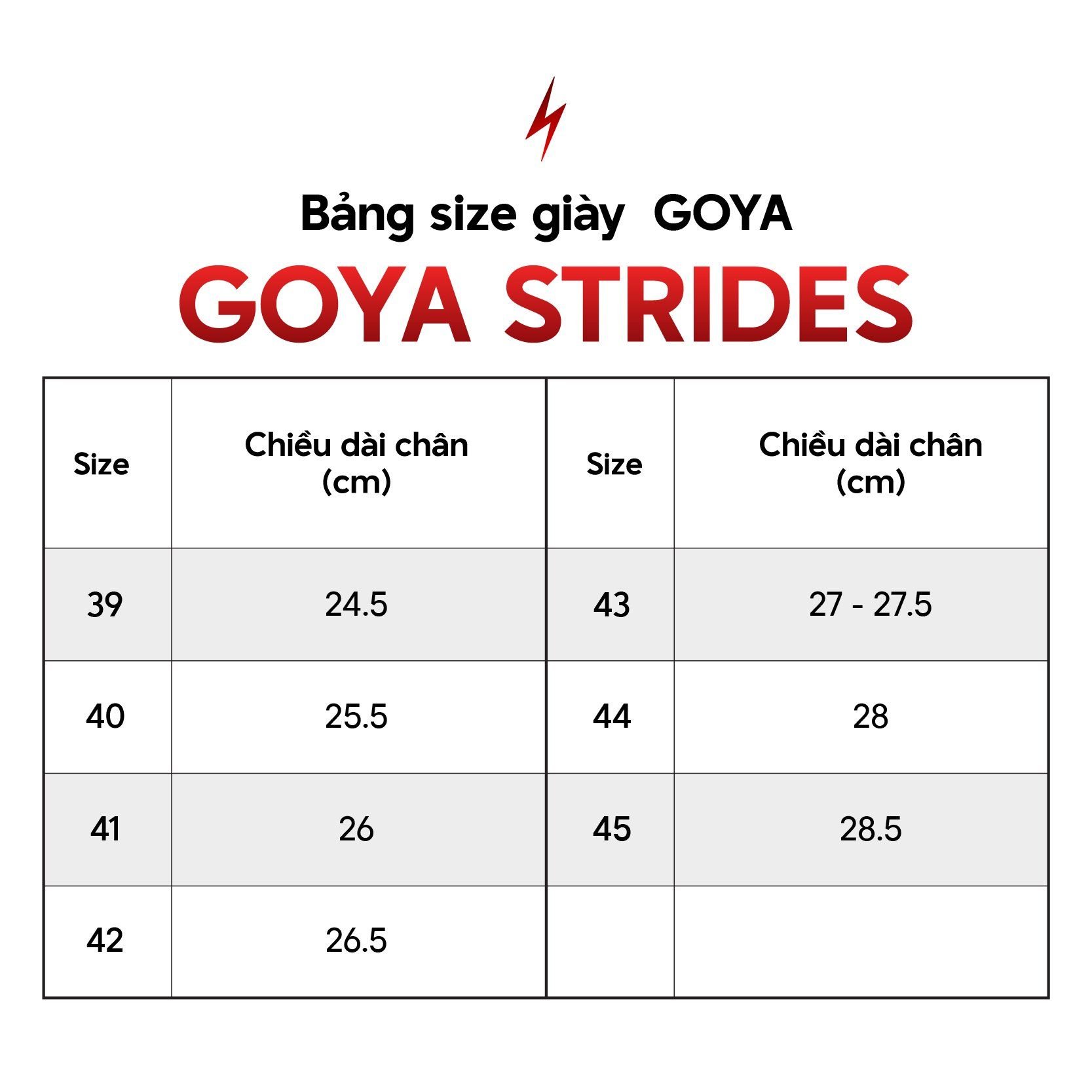 [ Sale Lẻ Size] Giày thể thao chạy bộ nam nữ Goya Strides 2 full màu năm 2025 04 - Siêu êm, thoáng khí 