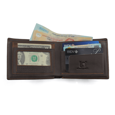  Ví Da Nam Kim Bảo H42 