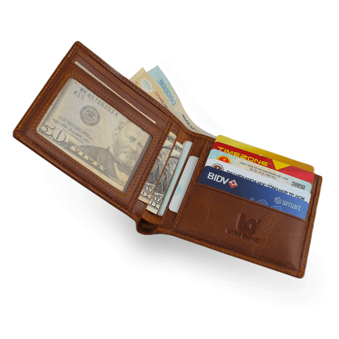  Ví Da Nam Kim Bảo H63 