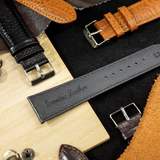  Dây da đồng hồ Kim Bảo WKVT3LSN12D vân Cá Sấu Nhỏ 