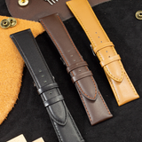  Dây da đồng hồ Kim Bảo WKVT3LKM12D vân Chân Kim Mịn 