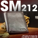  Ví da nam Smeraldo 212 Đứng 