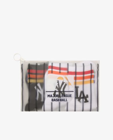  MLB - Set 3 vớ cổ cao Rainbow Big Ball 