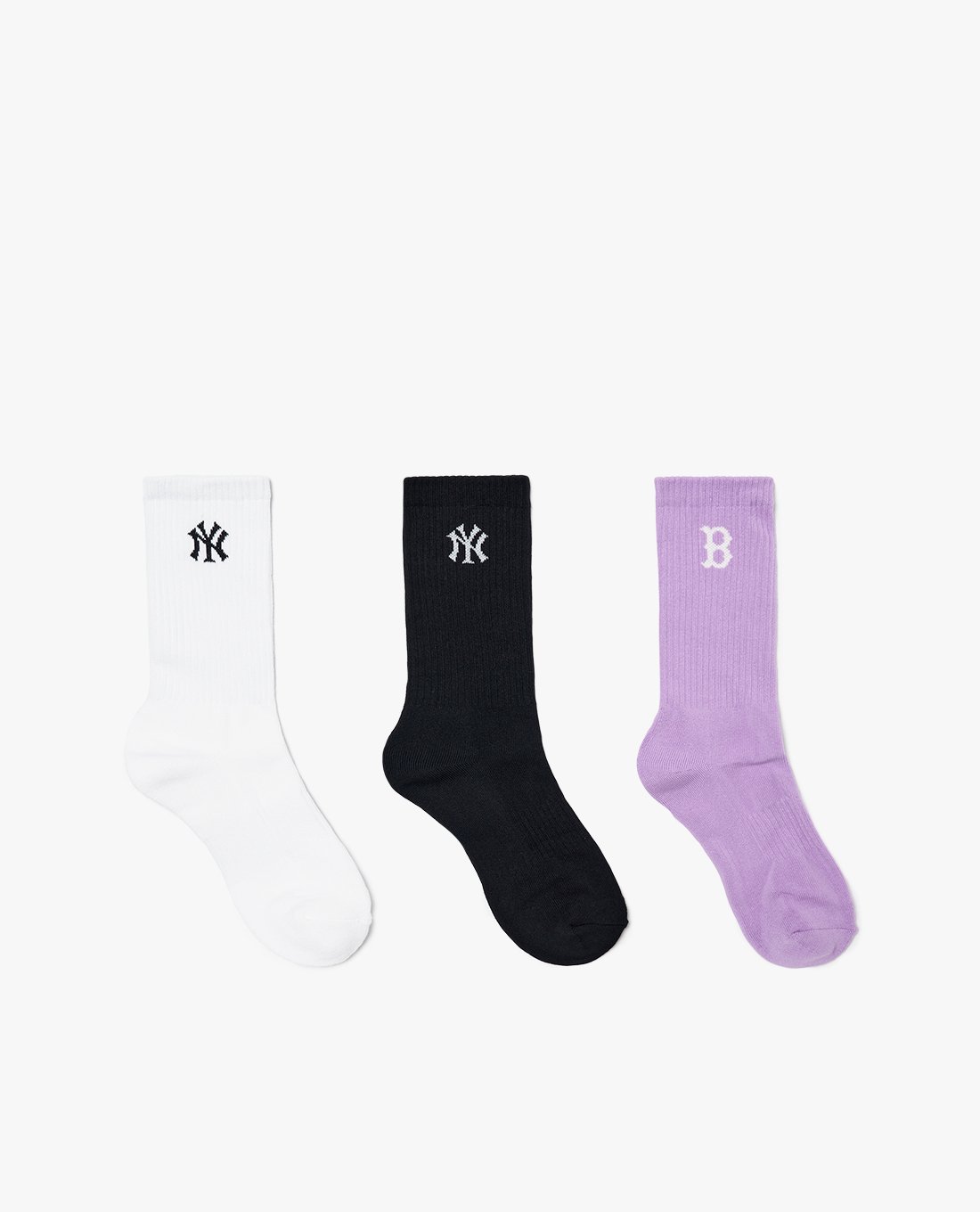 MLB - Set 3 vớ cổ cao Basic