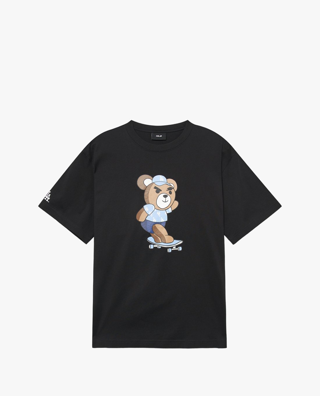 MLB - Áo thun unisex cổ tròn tay ngắn trẻ trung